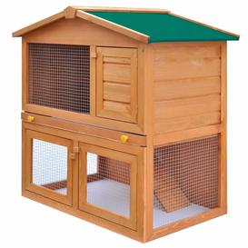image-Cullinan Weather Resistant Rabbit Hutch with Ramp