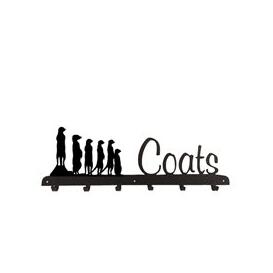 Coat Rack in Meerkats Design