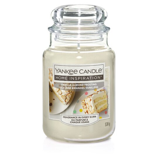 Yankee Large Jar Candle -Vani Almond Frosting