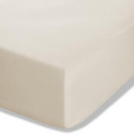 Fogarty Soft Touch Fitted Sheet Natural