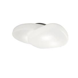 Mantra M1893 Ufo 4 Light Bathroom Flush Ceiling Light In Matt And Opal White