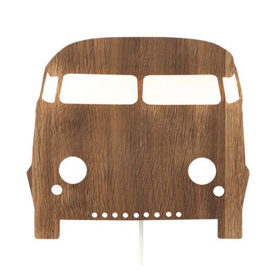 Car Wall light with plug - Wall lamp by Ferm Living Natural wood