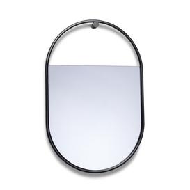 Peek Small Wall mirror - / Oval - 40 x 60 cm by Northern Black