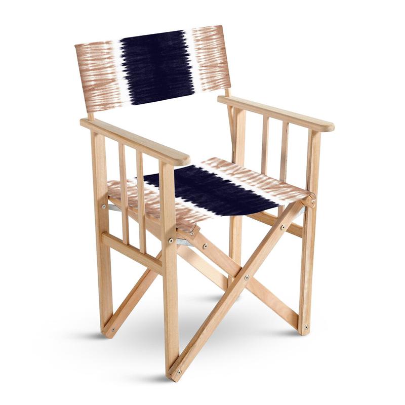 PODEVACHE Ride Or Dye Garden Chair Navy/Nude by Amara Living