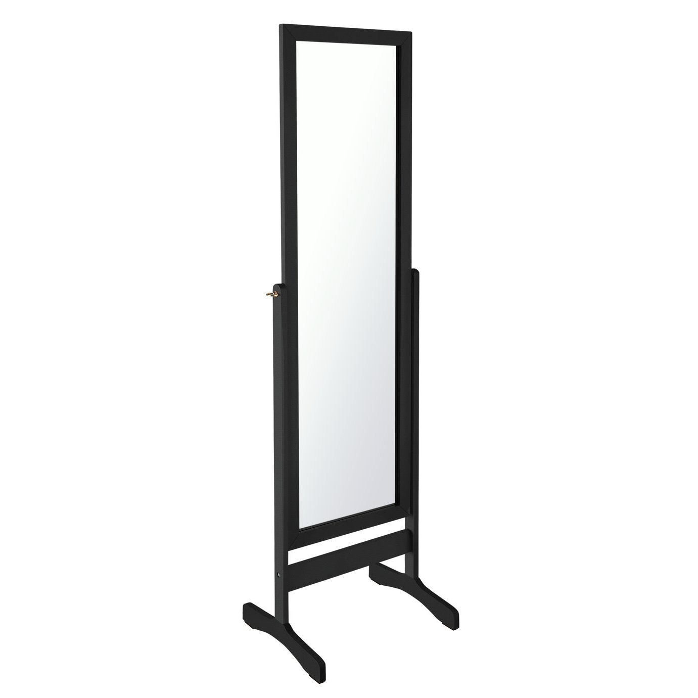 Argos Home Free Standing Mirror - Black - 41x145cm