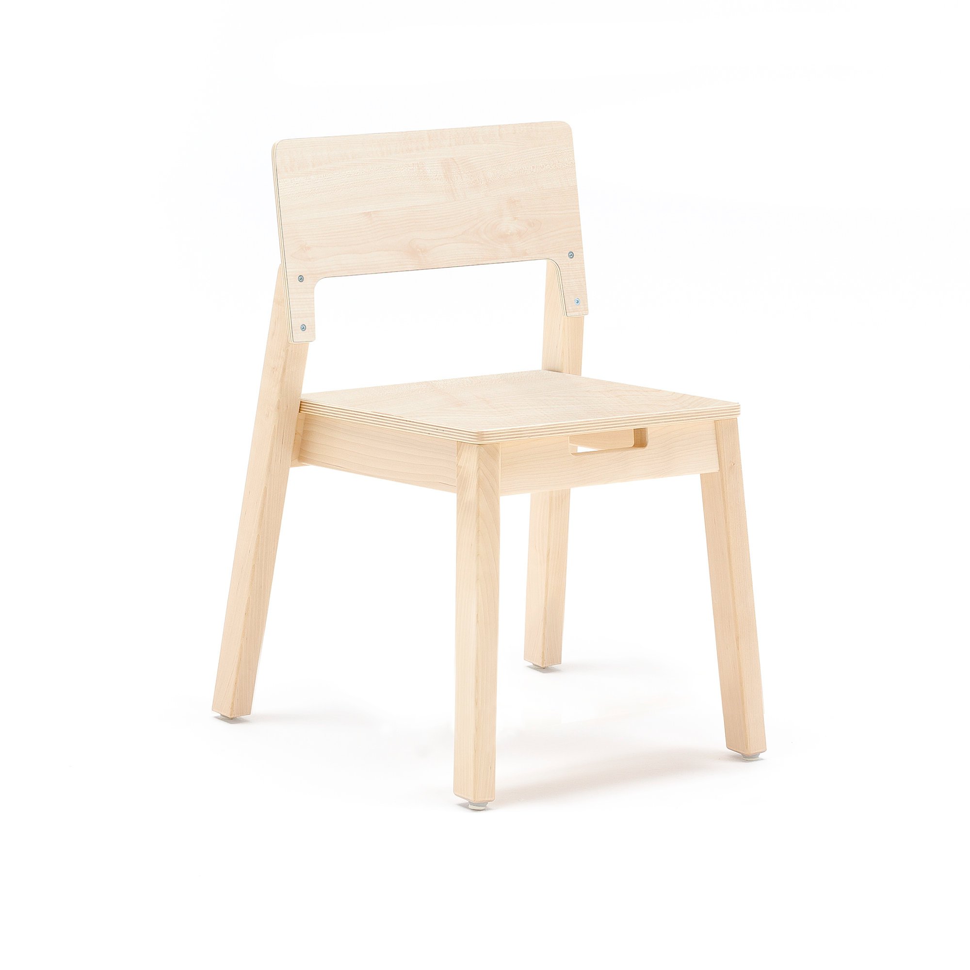 Children's chair LOVE, H 380 mm, birch, birch laminate