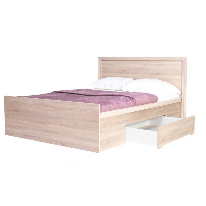 Finezja F21 Bed with Drawers - Oak Sonoma 160 x 200cm