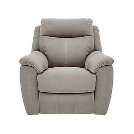 Snug Fabric Armchair - Silver