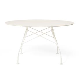 Kartell - Glossy Outdoor Round Dining Table - White