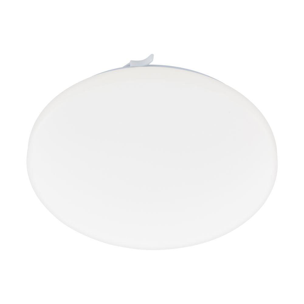 Eglo 97873 Frania LED Round Flush Ceiling Light In White - Dia: 430mm
