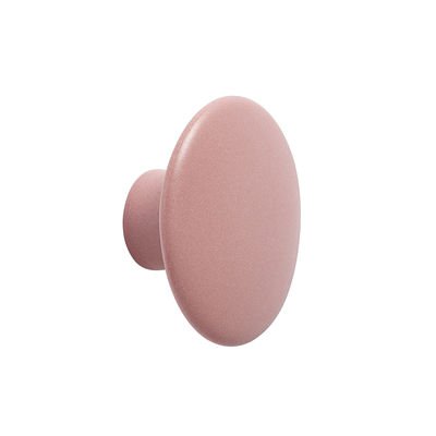 The Dots Ceramic Hook - / Small - Ø 9 by Muuto Pink