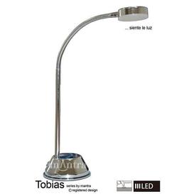 M8142 Tobias LED 1 Light Flexible Table Lamp in Chrome