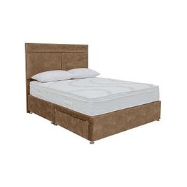 Sleep Story - Latex 3400 Divan Set with 2 Drawers - Small Double - Lace Caramel