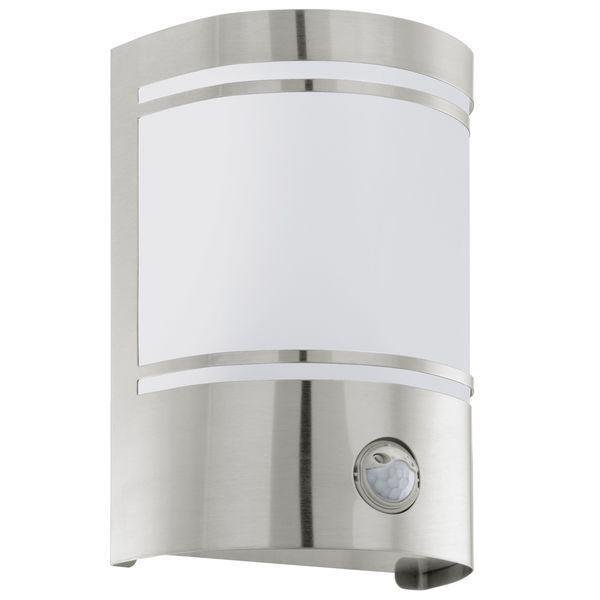 30192 Cerno Outdoor Stainless Steel Sensor Flush Wall Light