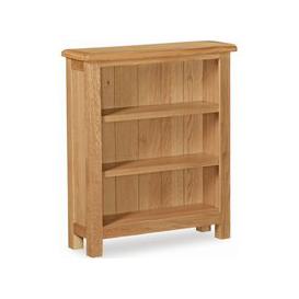 Salisbury Lite Oak Low Bookcase
