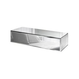 Inga Mirrored Floating Console Table / Storage System
