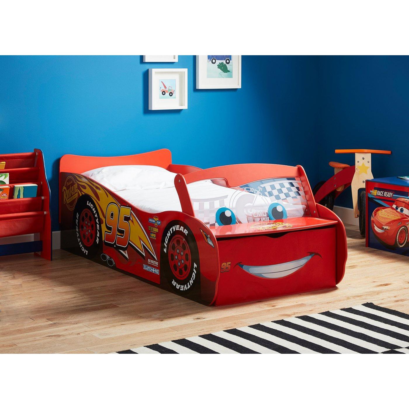 Disney Cars Toddler Bed Frame By Dreams, Lightning Mcqueen Bed Frame