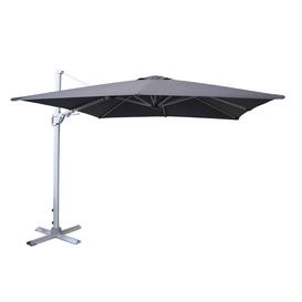 Hartman Pacific 2.7m Square Cantilever Parasol with Water Fillable Base - Grey