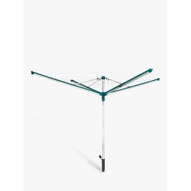 Leifheit Linomatic Deluxe 600 Outdoor Rotary Clothes Airer with Cover and Retractable Keep-Clean Lines, 60m