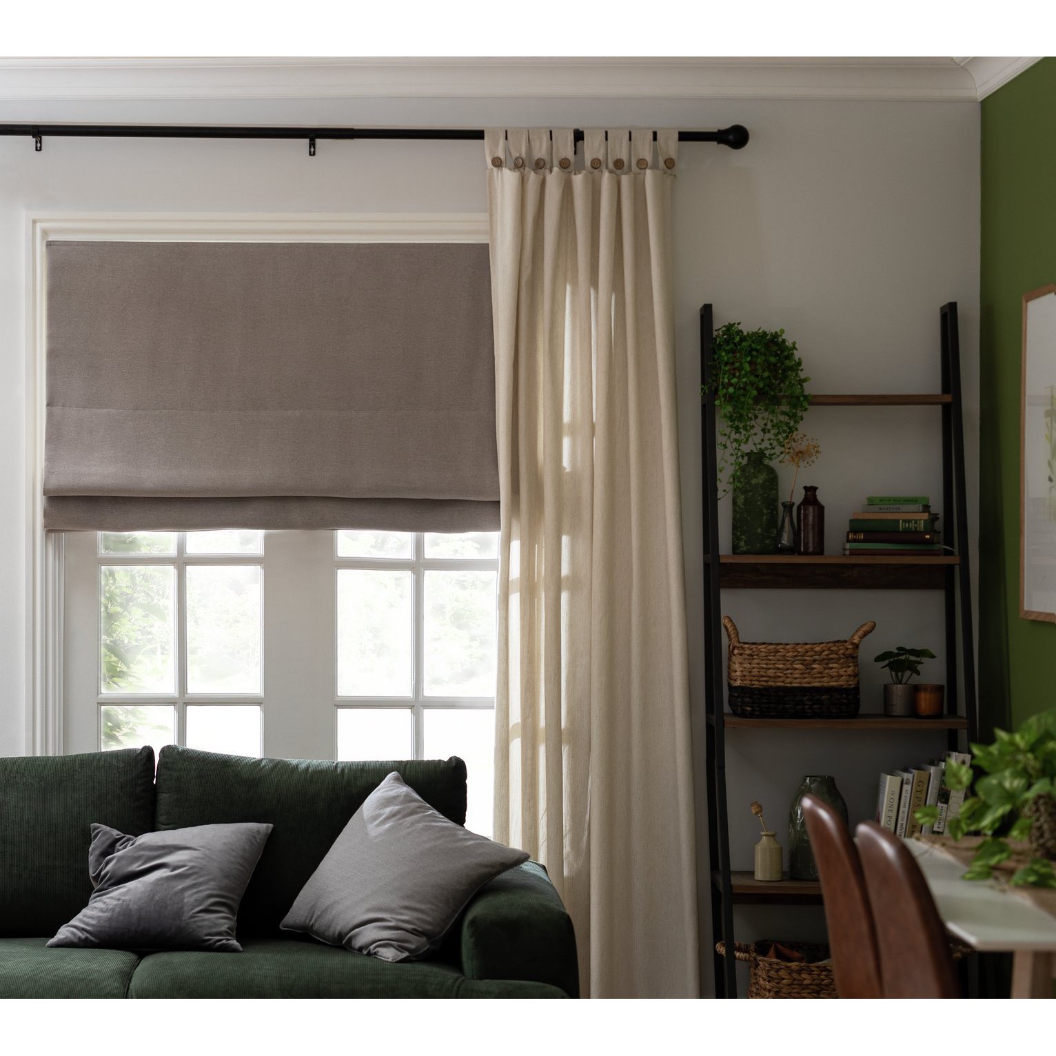 blackout roman blinds