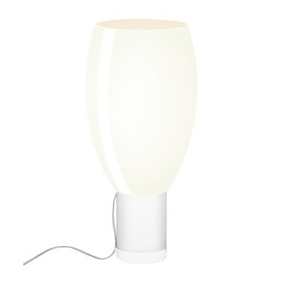Buds 1 Table lamp - Artisanal glass / Ø 26 x H 56 cm by Foscarini White