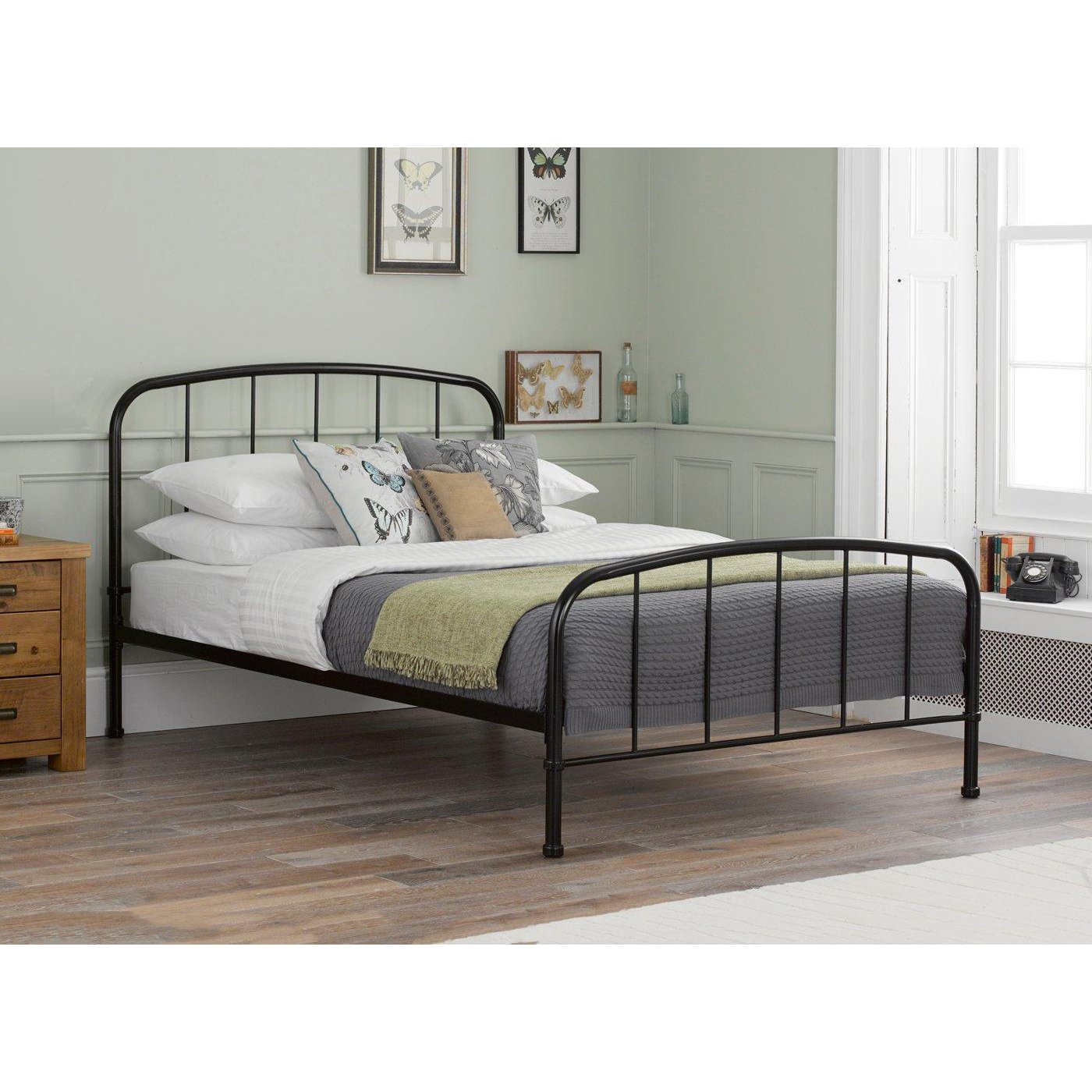 Westbrook Metal Bed Frame - 4'6 Double - Black