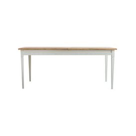 Sienna Extendable Dining Table in Ice Grey