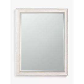 image-John Lewis & Partners Deco Edge Rectangular Wood Frame Wall Mirror