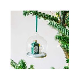 Graham and Green Gin and Tonic Snow Globe Bauble