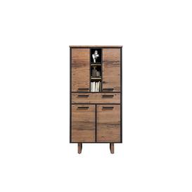 Habufa - Austin 4 Door 1 Drawer Tall Cabinet