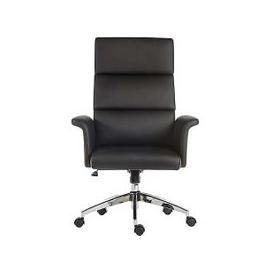 East River Elegance High-back Office Chair - Black