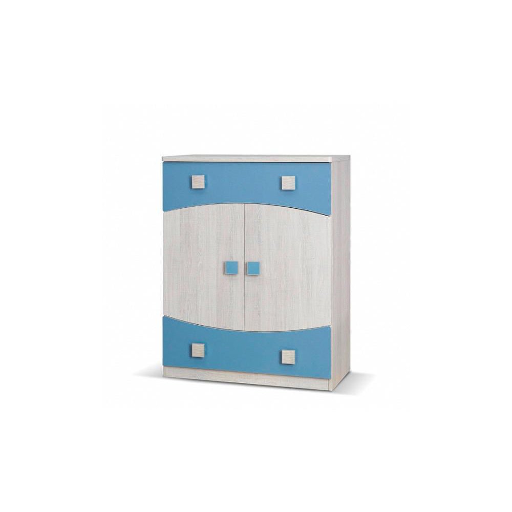 Tenus Sideboard Cabinet - Light Blue Oak Santana 80cm