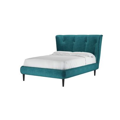 Audrey Double Bed in Neptune Smart Velvet - sofa.com