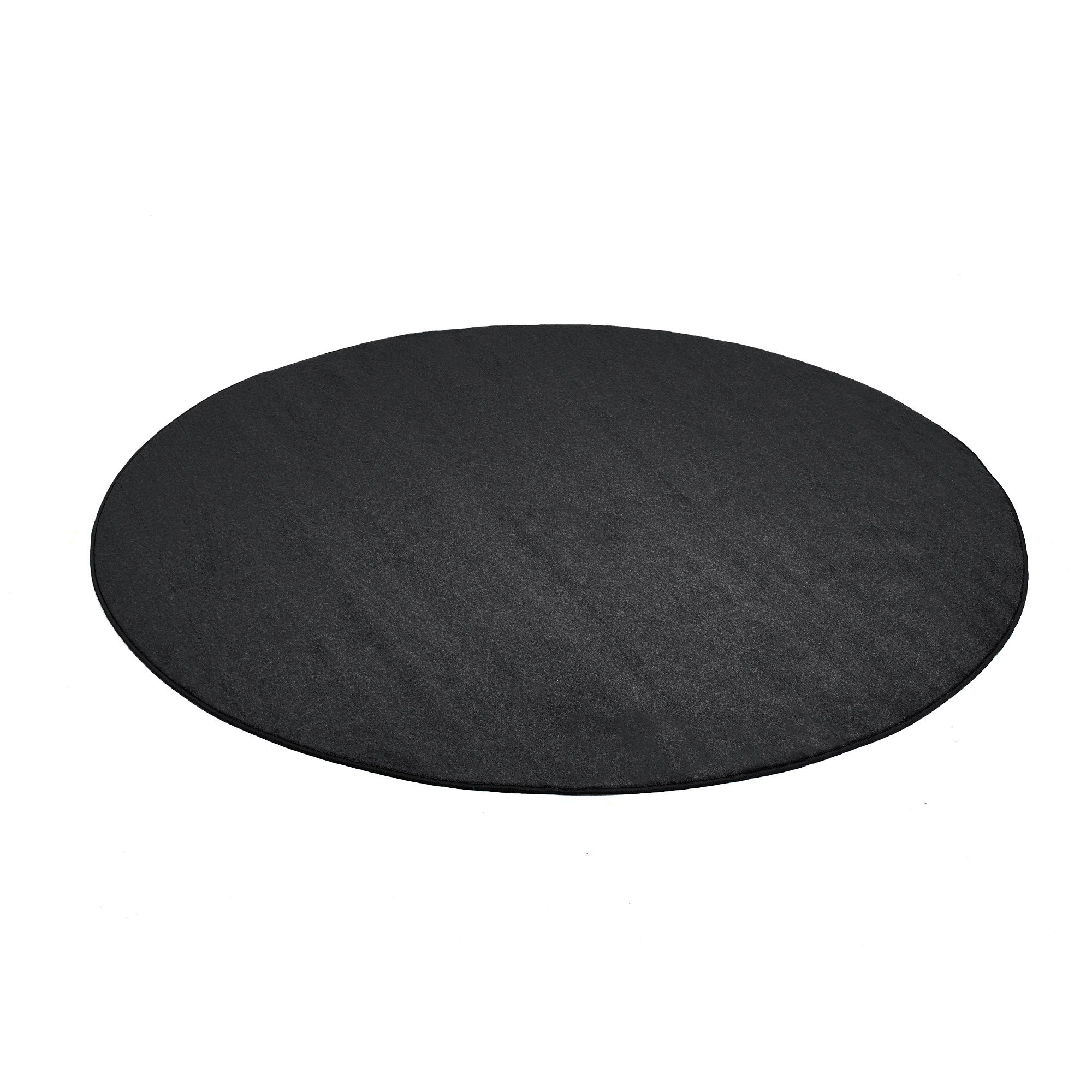 Round play mat KALLE, Ø1500 mm, dark grey