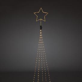 274 Amber White LED Droplets Christmas Tree Fairy Light