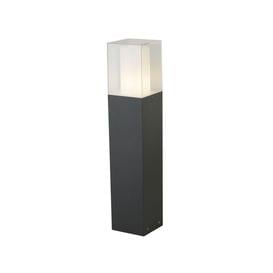 image-Searchlight 2582-450GY LED Outdoor Post Light In Grey With Polycarbonate - H: 450mm