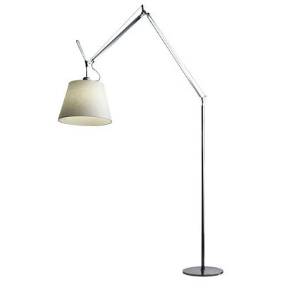 Tolomeo Mega Floor lamp - H 148 to 327 cm by Artemide Beige