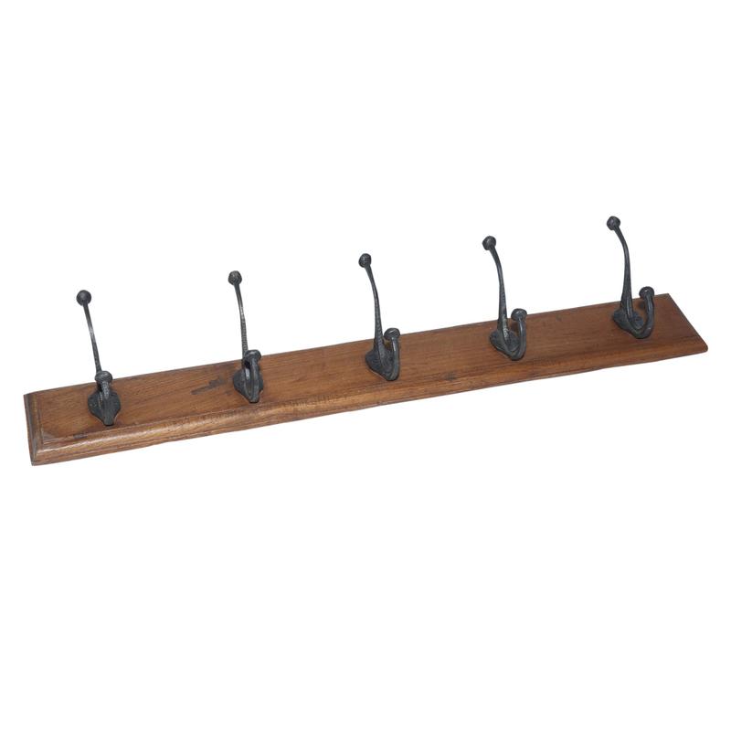 Wooden 5 Coat Hooks by SARRU