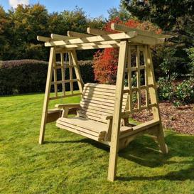 Pergola Garden Swing Seat by Croft - 2 Seats