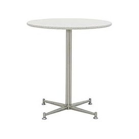 Cortina Round Dining Table - 60-cm - Starlight White Quartz