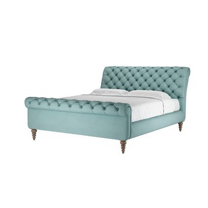 Knightsbridge Super King Bed in Eucalyptus Smart Cotton - sofa.com