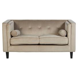 Teddy's Collection Francis 2 Seater Mink Sofa