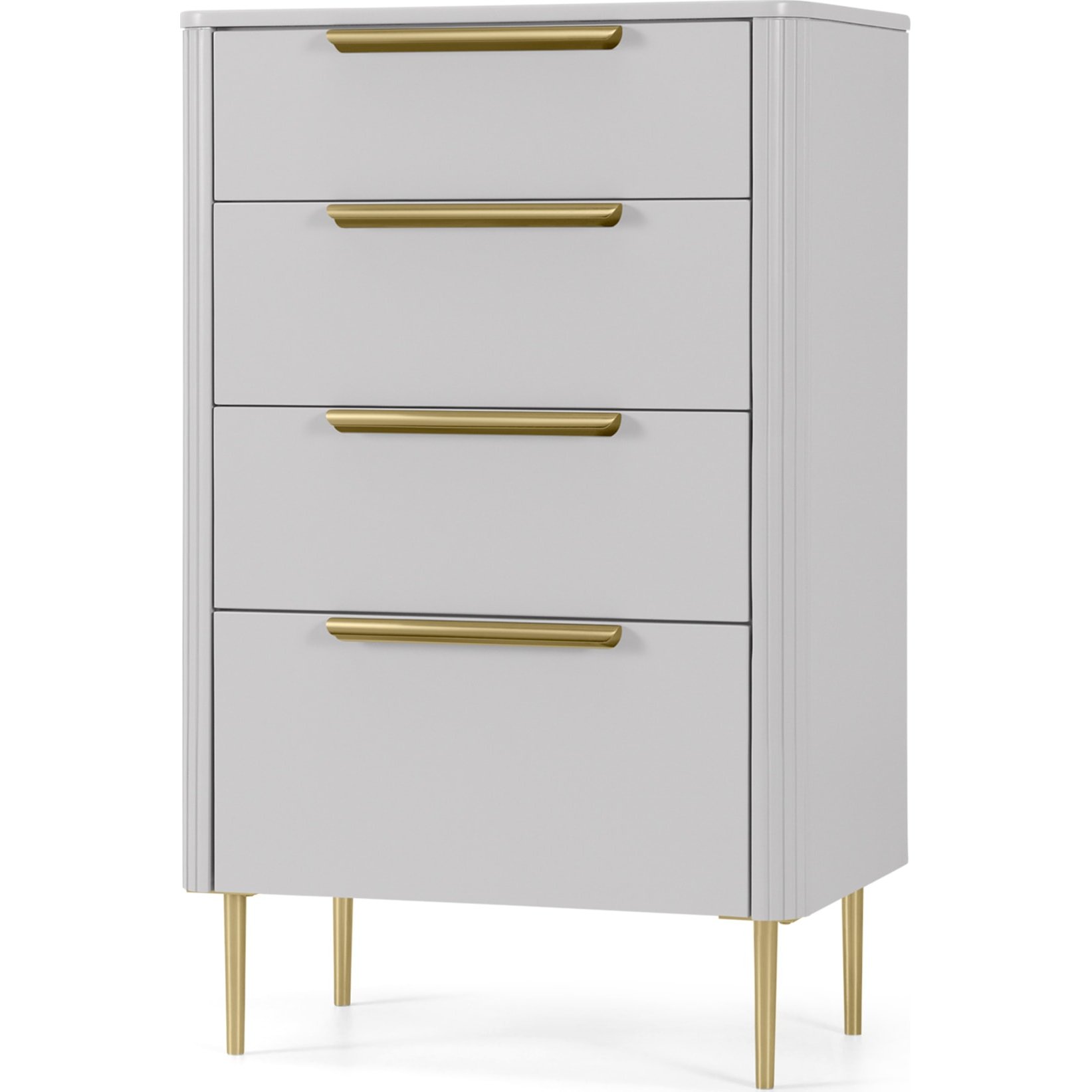 Ebro Tall Chest of Drawers, Grey