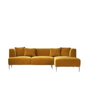 Swoon - Kallas - Right Corner Sofa in Hunter - Smart Wool