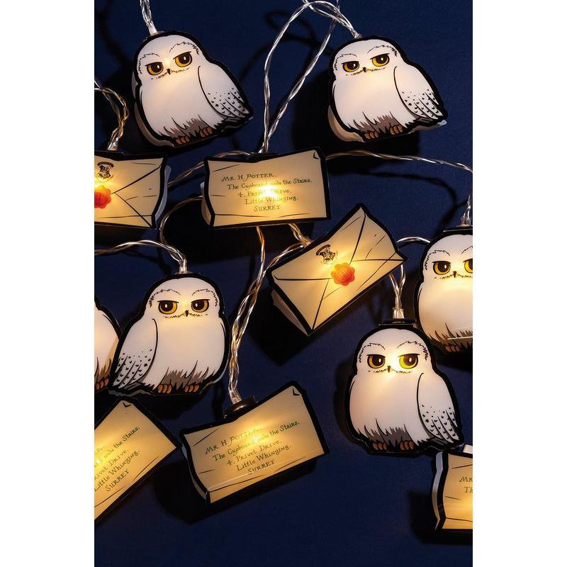 Hedwig and Letter String Lights