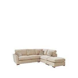 Very Home Kingston R/H Corner Chaise With Footstool