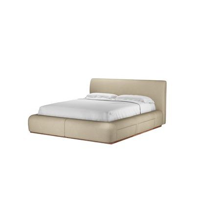 Sunday King Divan Bed in White Sands Soft Chenille - sofa.com