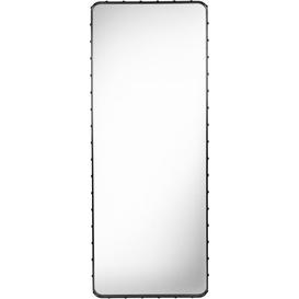 image-Adnet Wall mirror - Rectangular - 180 x 70 cm by Gubi Black