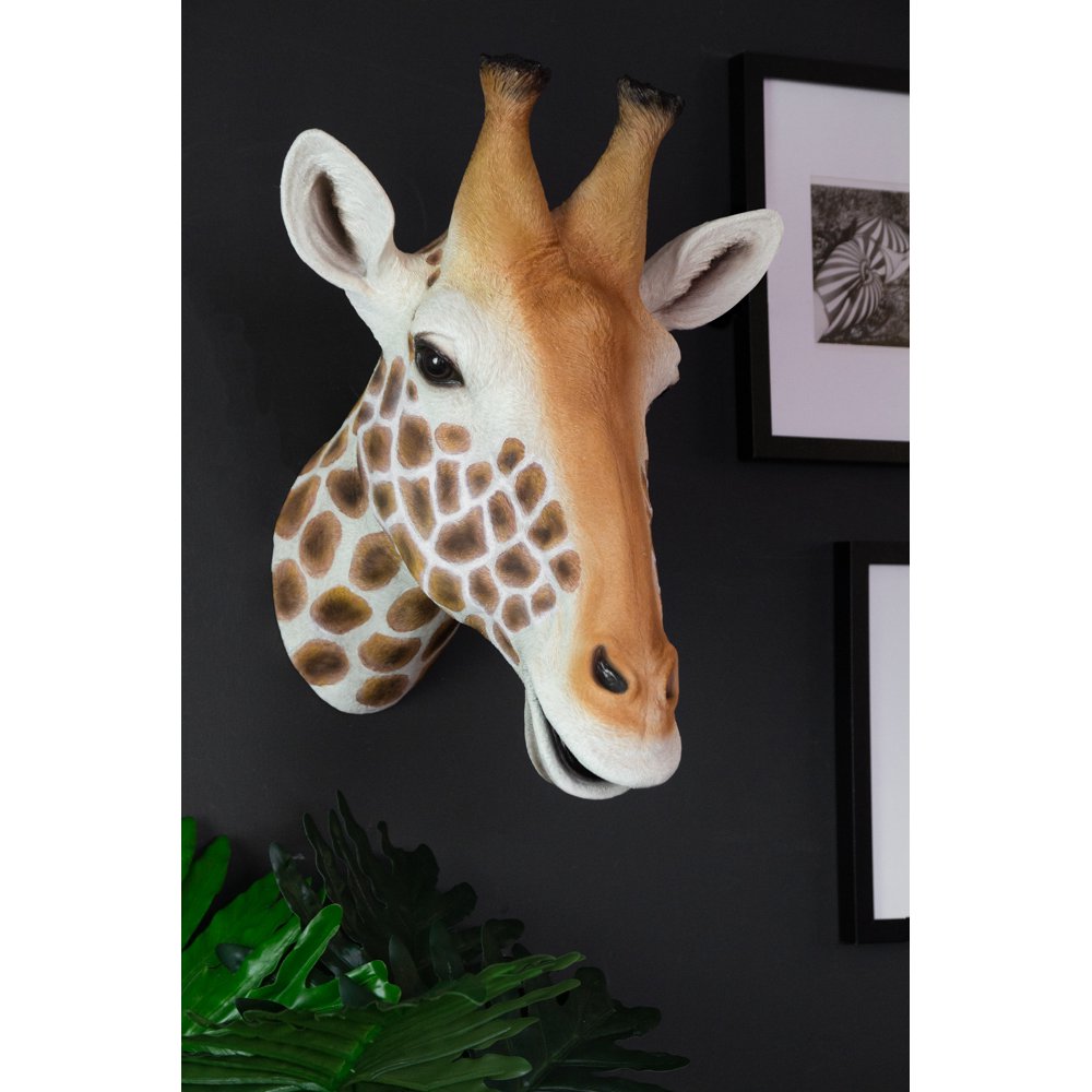 Giraffe Head Wall Decoration