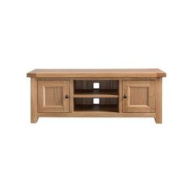 Furnitureland - California Solid Oak Large TV Cabinet